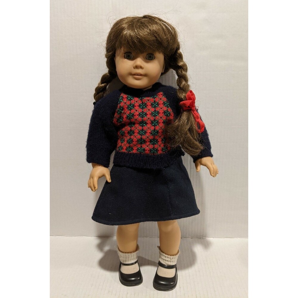 Vintage Pleasant Company Retired American Girl Original Molly Doll 18" w/ Outfit